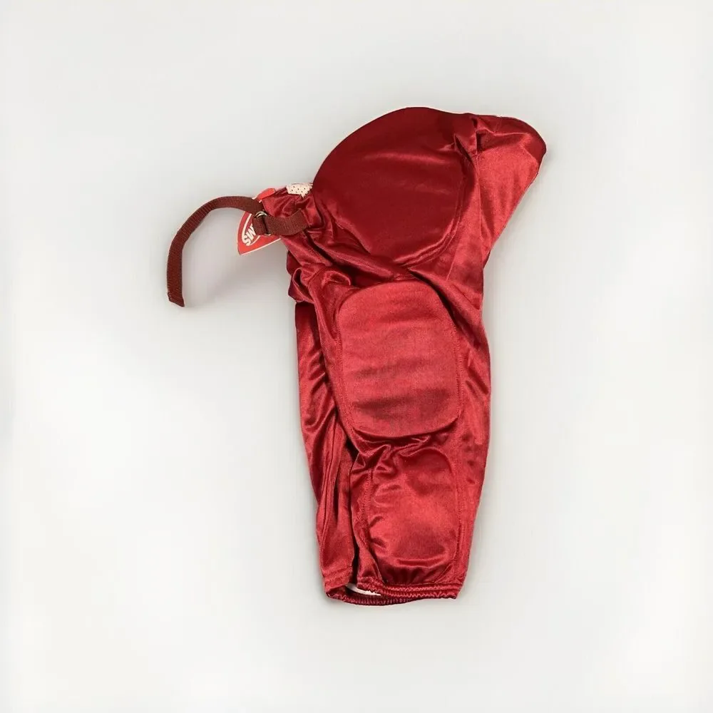 NWT Adams Varsity All-in-one Integrated Padded Football Pants Sz Med‎ Maroon